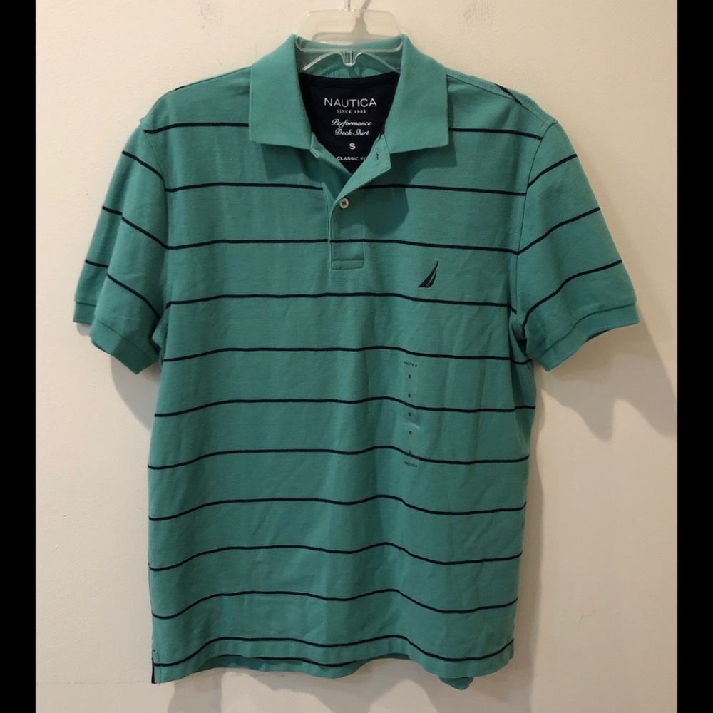 Nautica Stripe Polo Shirt